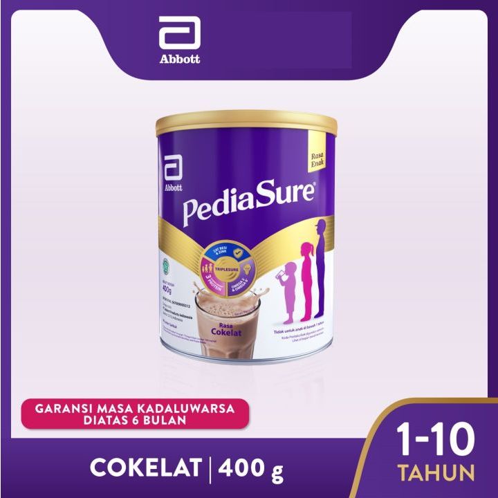 

PediaSure Cokelat 400 g (1-10 thn) - Nutrisi Pertumbuhan