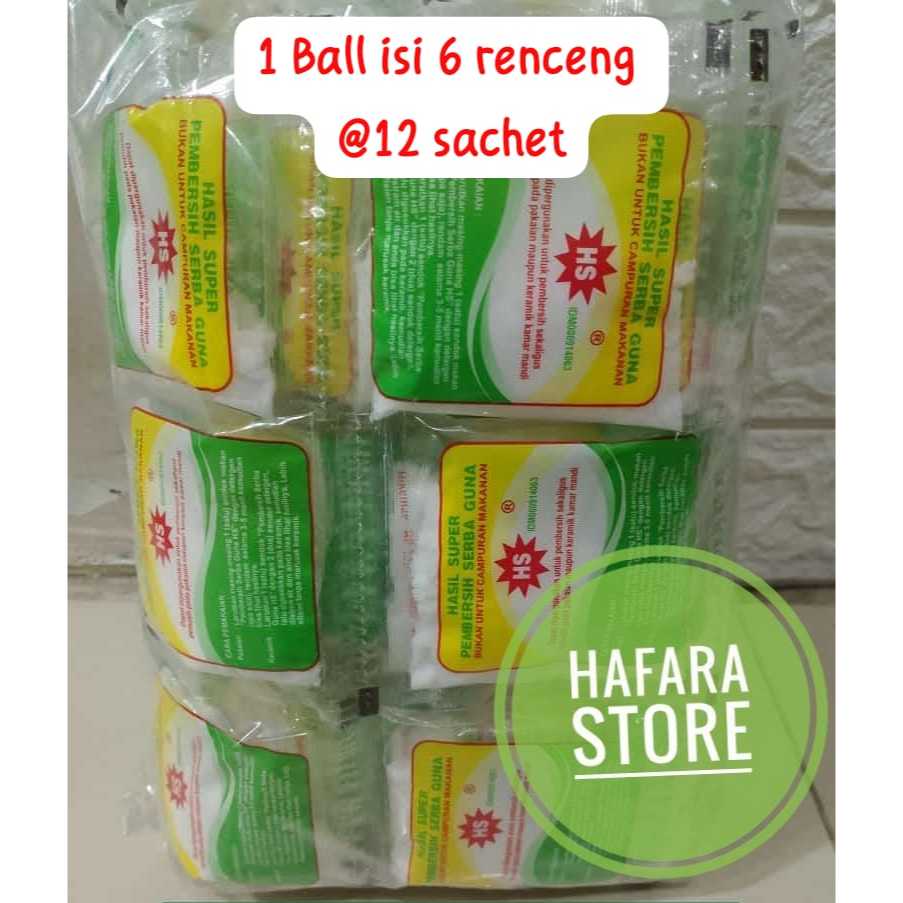 Citrun/Sitrun HS - 1 BALL  pembersih serbaguna/keramik/pakaian HS