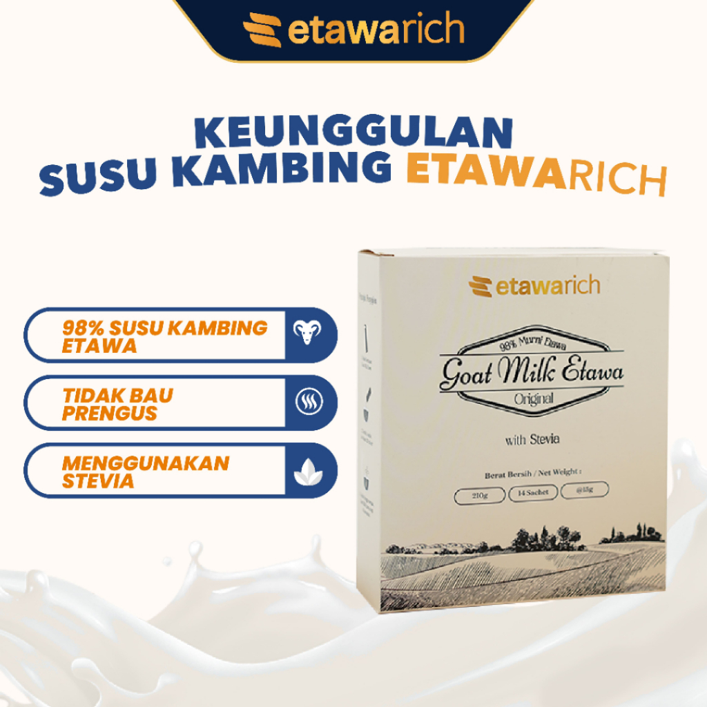 

Etawarich Susu Kambing Etawa Bubuk Paket Bundling Isi 2 Untuk Cegah Masalah Tulang Dan Sendi