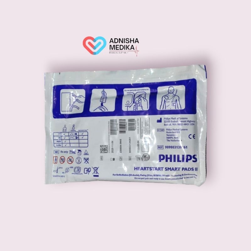 PHILIPS HEARTSTART FRX FR2+ FR3 SMART PADS II / AED PADS PHILIPS