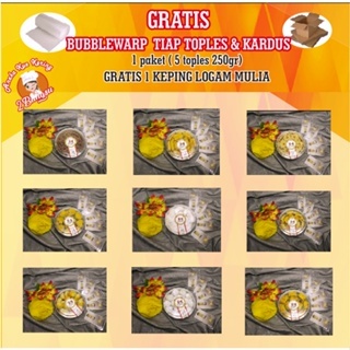 

KUE LEBARAN TOPLES 250GR / PARCEL LEBARAN / NASTAR / KEJU / SALJU