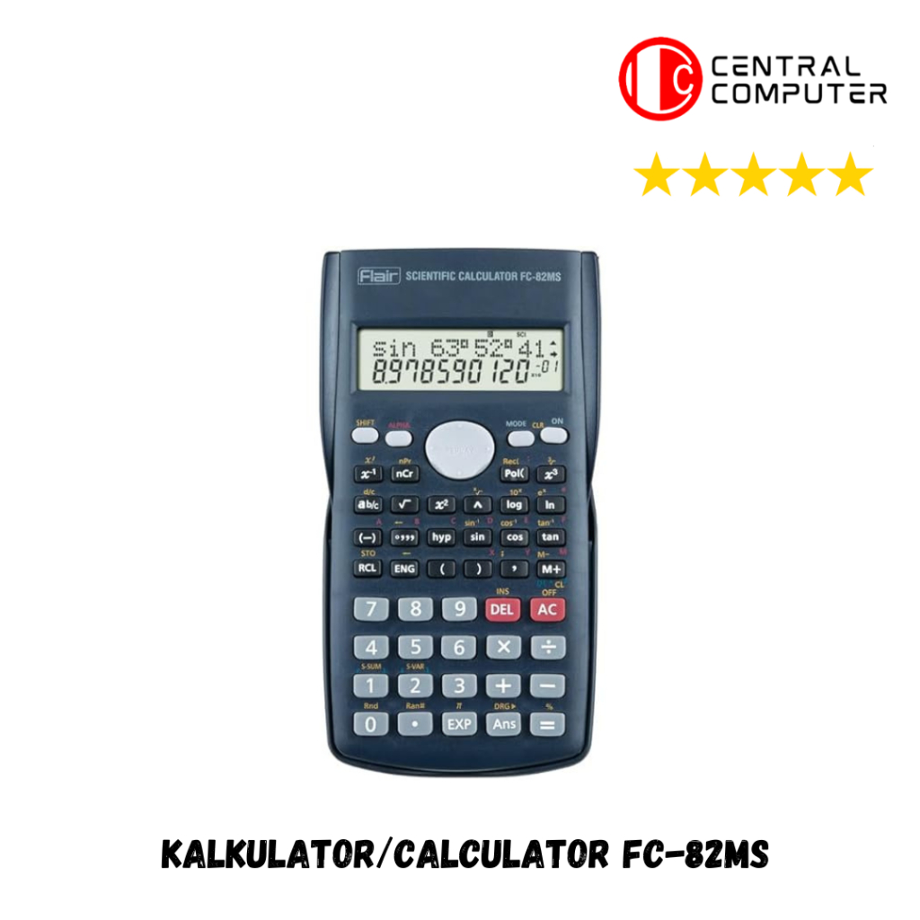 

Calculator / Kalkulator E-Light FC-82MS Sin Cos
