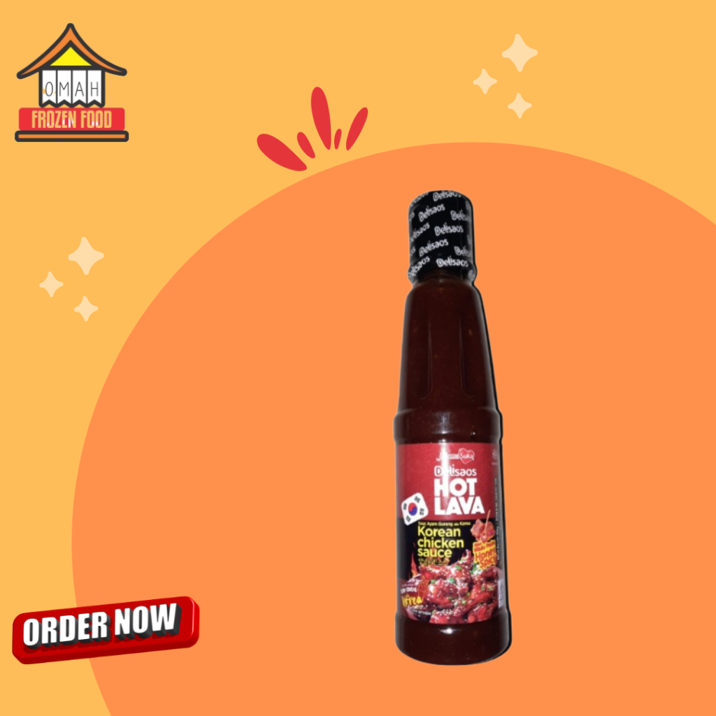 

Mamasuka Hot Lava Korean Chicken Sauce Honey Spicy Ori Garlic160gr