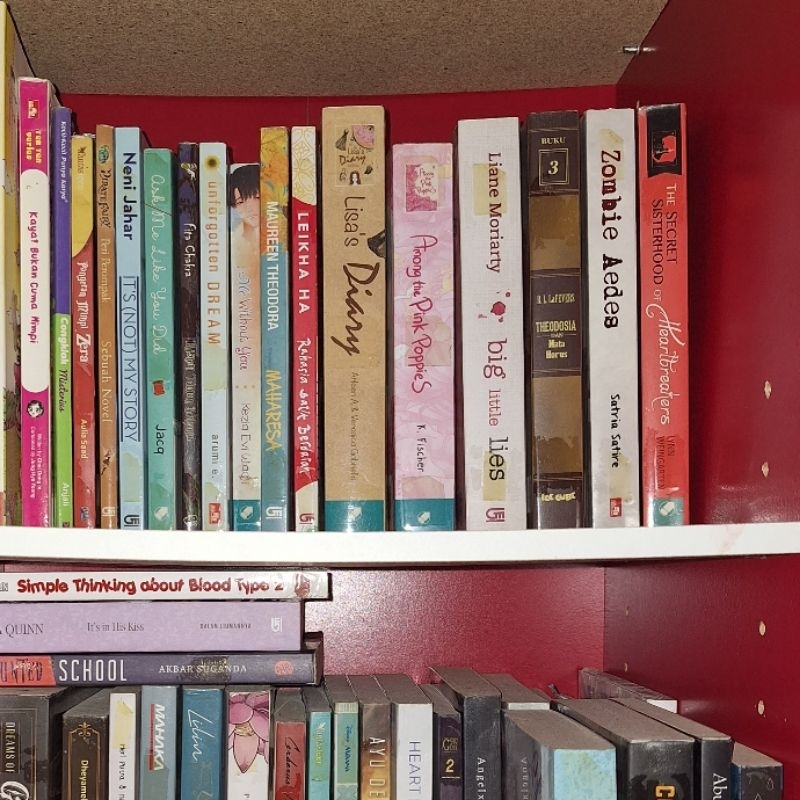 [ORIGINAL] Buku novel preloved / bekas romantis / novel remaja