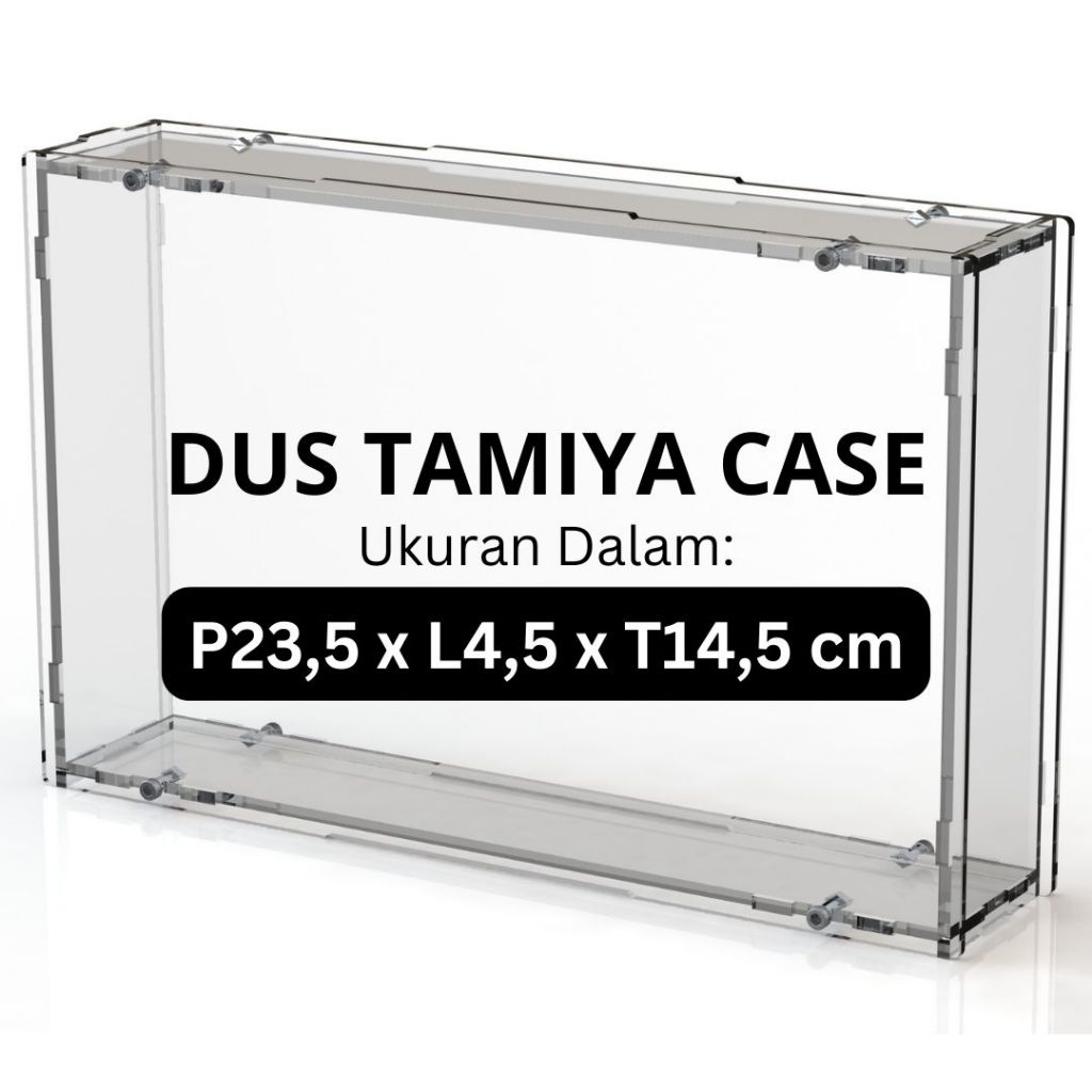 Box Akrilik Dus Tamiya Mini 4WD Case Stackable