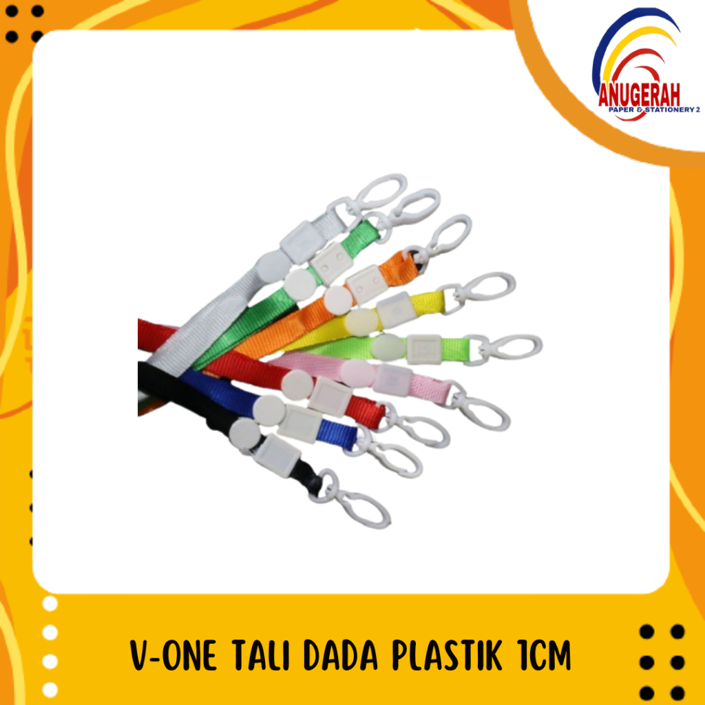 

V-ONE TALI DADA PLASTIK 1CM (PCS)