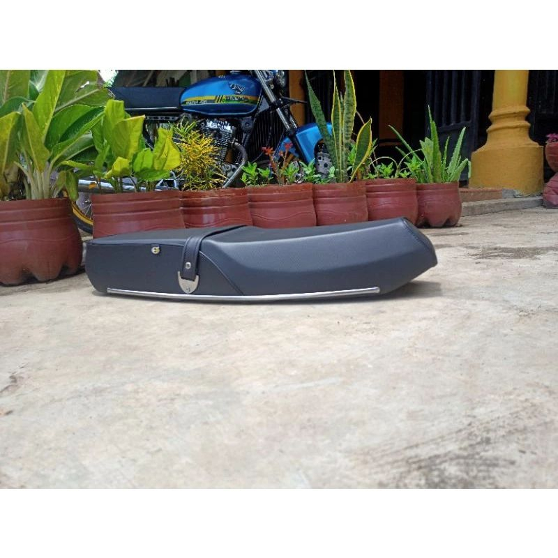 Jok Astrea Grand Impressa Kulit Mb tech Jok grand/Bulus/Legenda Kulit MBTECH