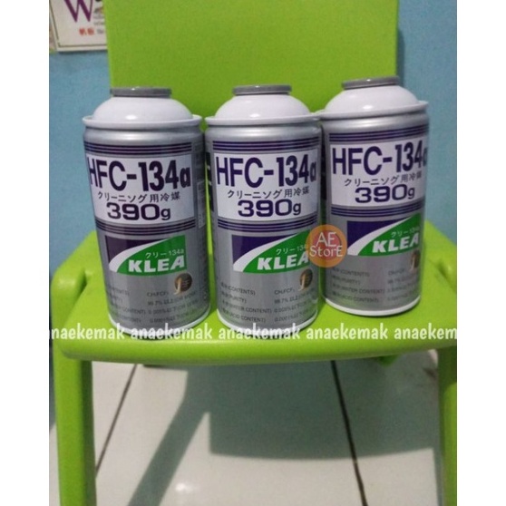 Qcy 1 tabung Refrigeran gas ac 134a kaleng 39g HFC 134a klea 134a Refrigeran  gas ac mobil kulkas ac