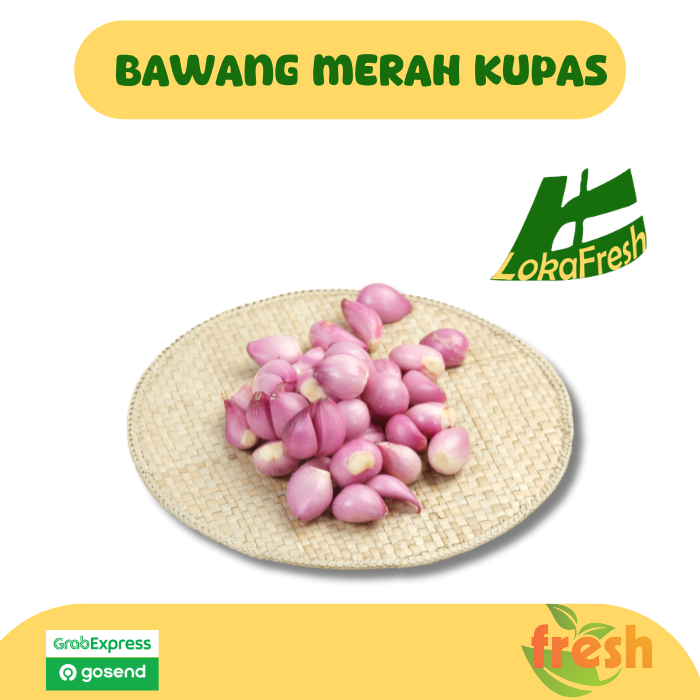 

Bawang Merah Kupas bersih/Peeled Shallot 250gram