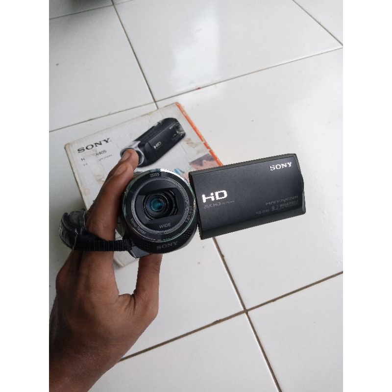 handycam sony cx405 bekas second