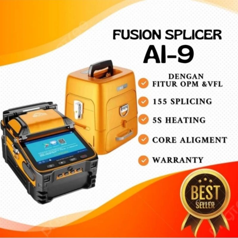 Ai9 Fiber Fusion Splicer Ai9 Splicing Ai9 Merek Signalfire