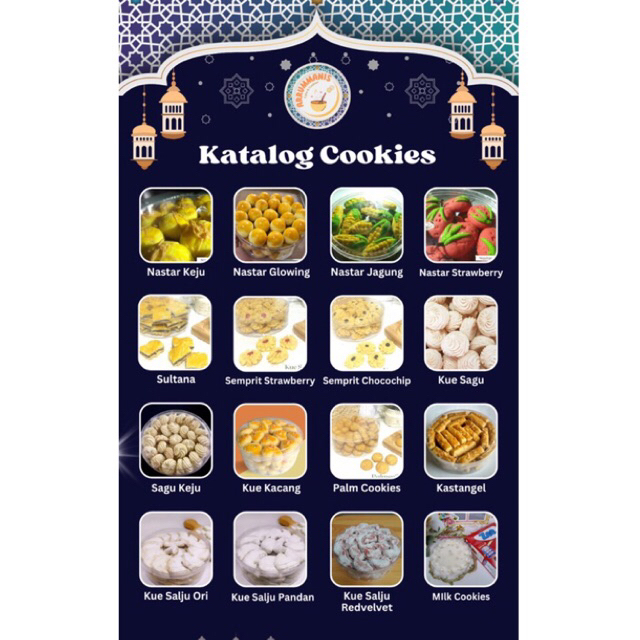 

[Dapat gift gratis] KUE LEBARAN | kue kering | kue coklat | cookies