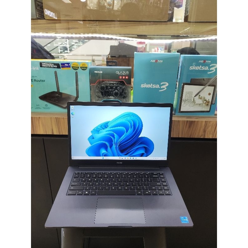 Laptop Leptop Redmi intel core i3-1115G4 RAM 8GB SSD 256GB 15Inch FULL HD Second premium