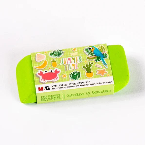 

Penghapus Pensil M&G Girls Color Eraser Jumbo AXP963G0 Green