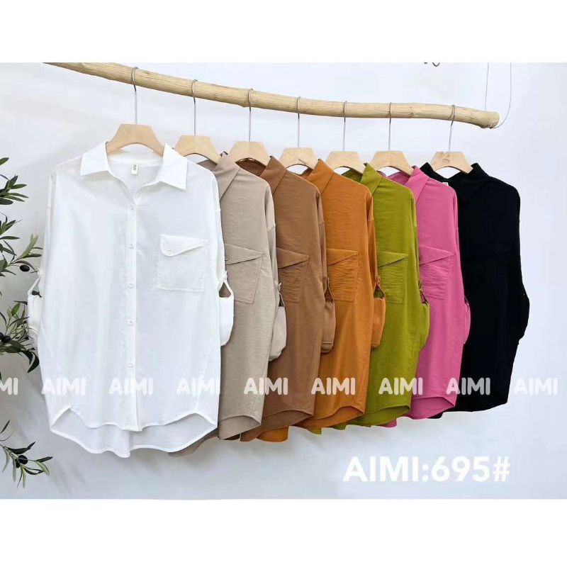 kemeja soft suede