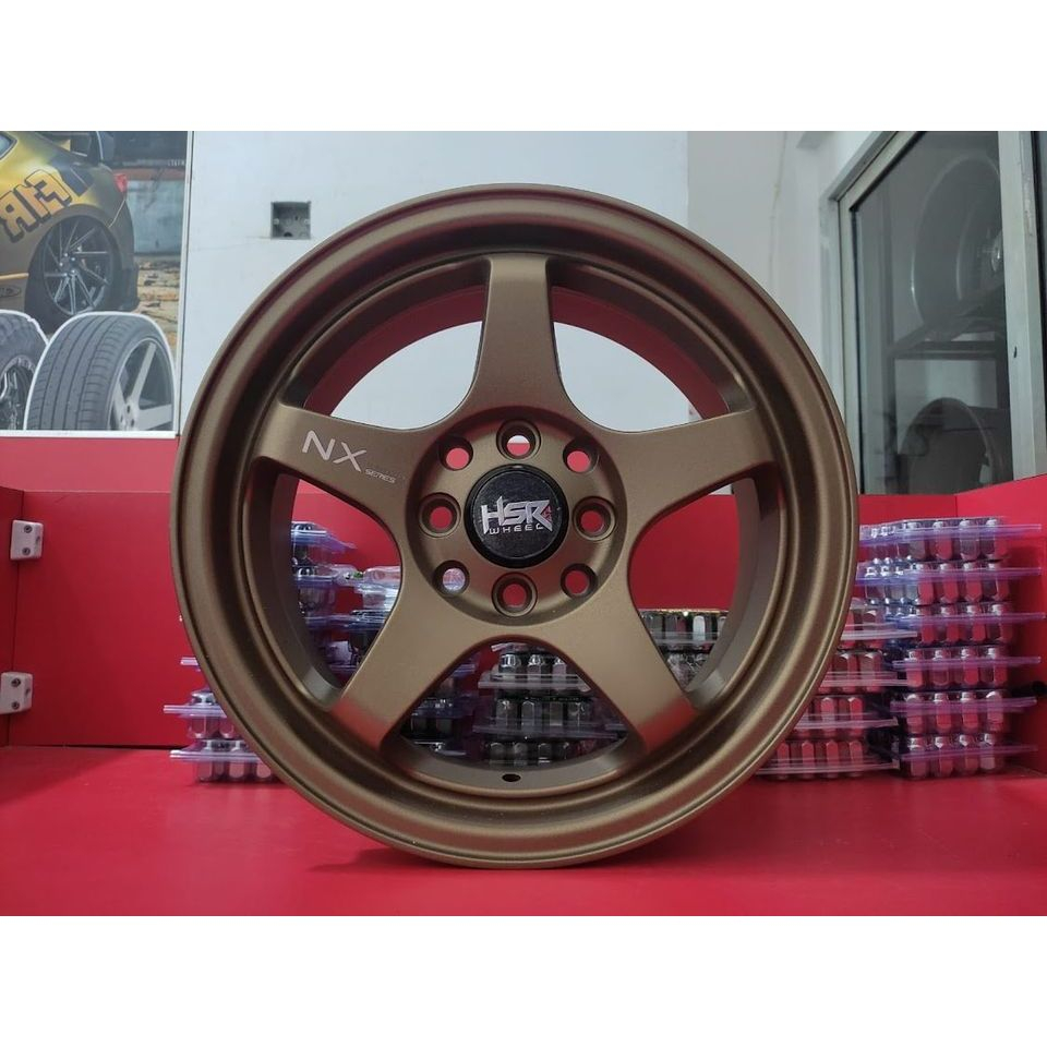 NEW STOK VELG HSR RING 15 SATU SET(4 VELG) COCOK UNTUK MOBIL BRIO ,JAZZ,SIGRA,XENIA,AVANZA DLL