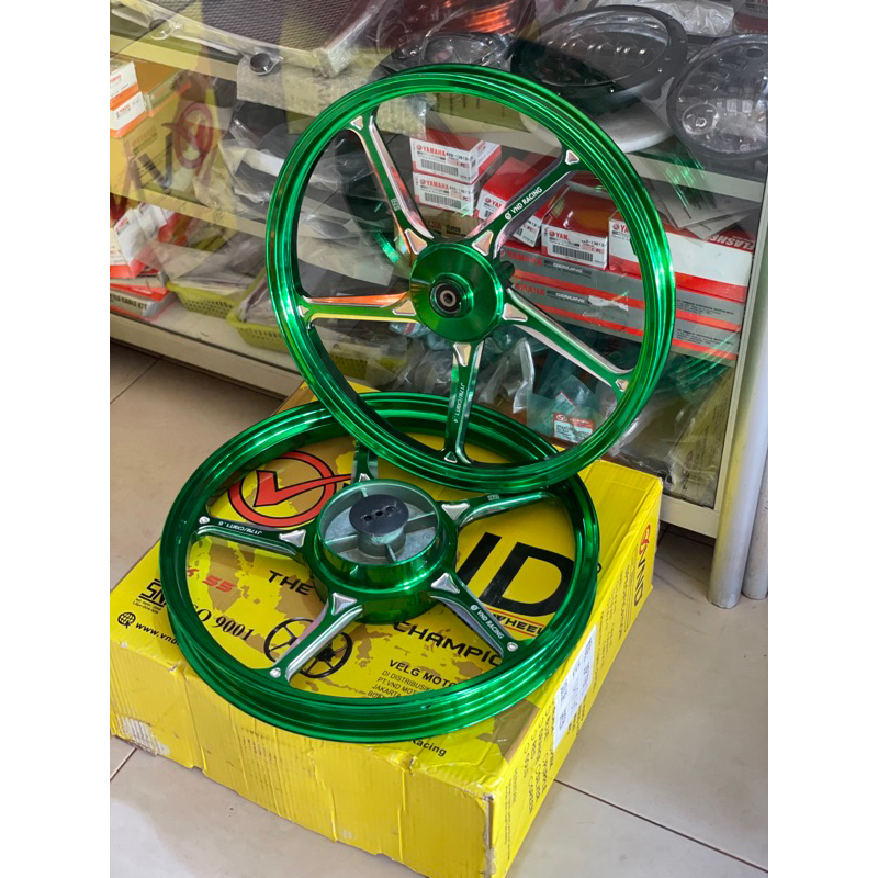 VND Velg Racing AK 55 140x17 & 160x17 - Jupiter Z/ Jupiter Mx Old/ Vega ZR/ F1ZR - velg enkei 511 ju