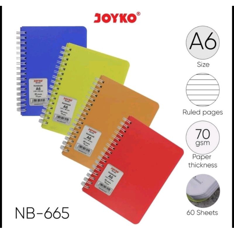 

Note Book spiral Joyko A6 NB-665 Note book buki tulis