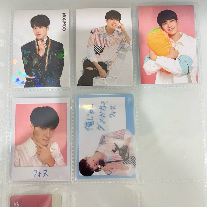 Wonwoo Ideal Cut Japan Trading Cards (ALL)