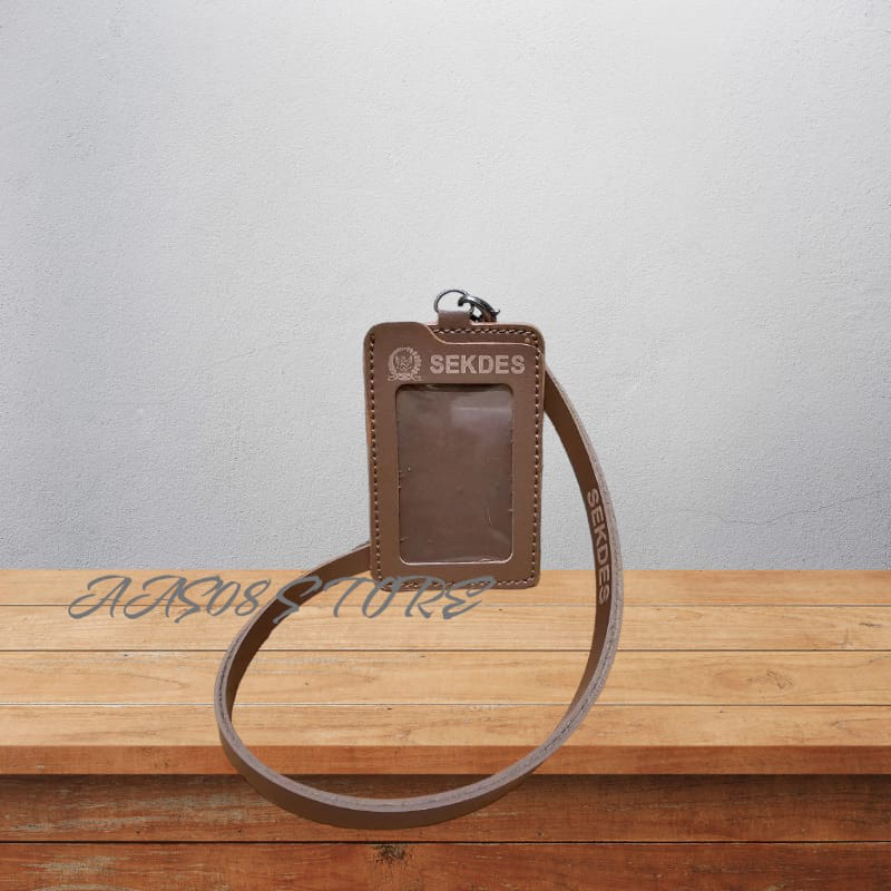 

ID CARD HOLDER SEKDES TEMPAT ID CARD LANYARD SEKDES