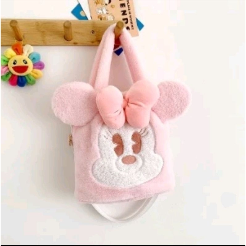 tas selempang anak/tas bulu/tas selempang bulu