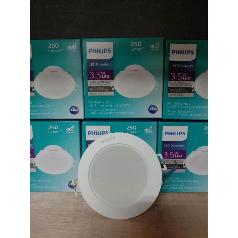 lampu led downlight philips eridani 3,5 watt putih