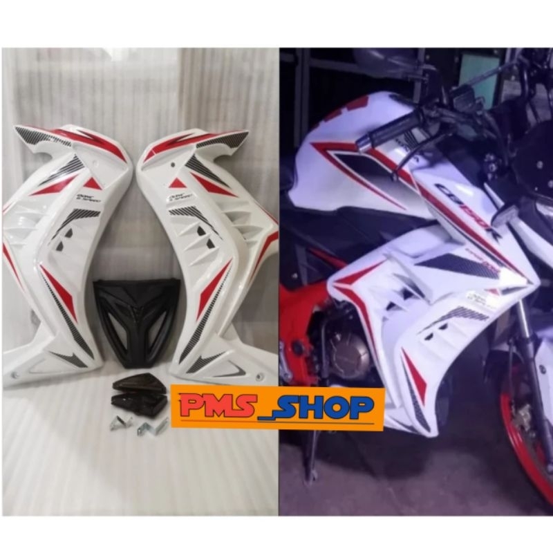 Sayap bodi samping cb 150 r old cb 150r 2012 2013 2014 2015 - Half fairing fering Cb150 R lama 2012 