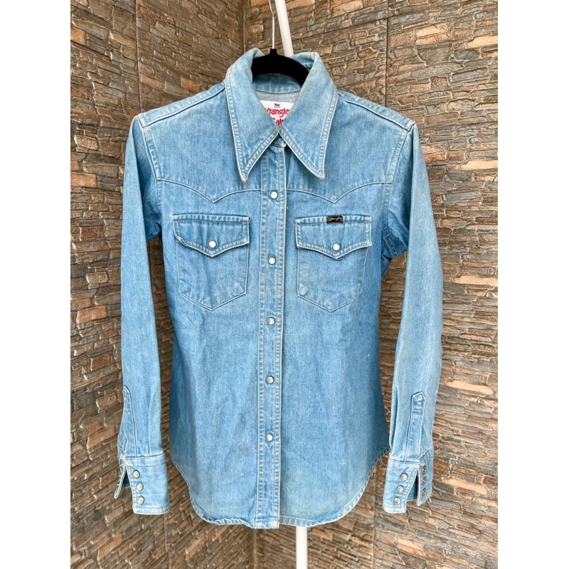 Wrangler Denim Ori (Kemeja Jeans Wanita)