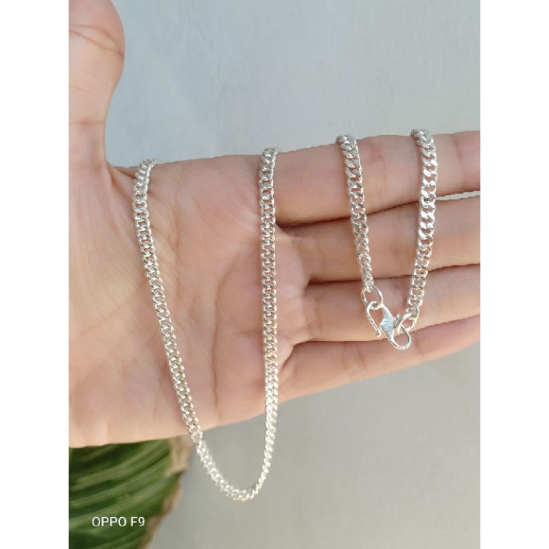 kalung cowok kalung laki laki kalung pria perak asli buatan tangan