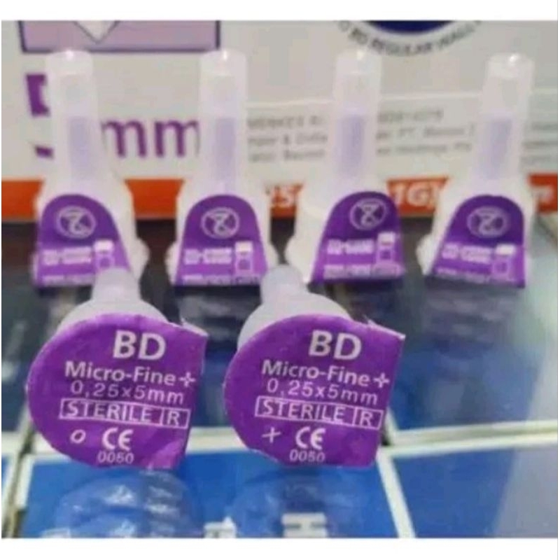 BD Micro Fine 5mm Jarum Insulin BD Ungu Insulin Eceran