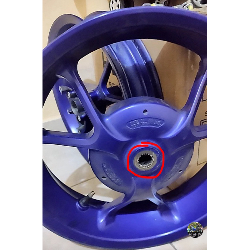 bosh gigi nanas utk velg aerox/lexi pnp mio