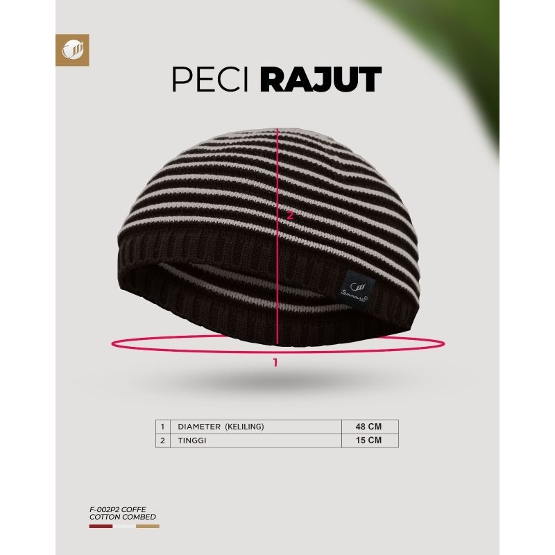 New Peci Rajut SAMASE 100% ORIGINAL | peci rajut motif bergaris | Limited