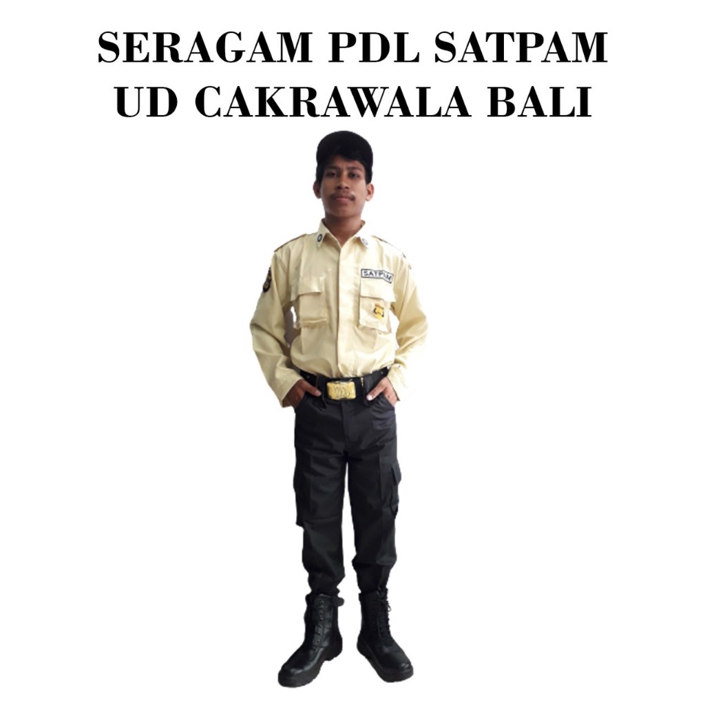 SERAGAM PDL SATPAM TERBARU/ PDL SATPAM CREAM 2023 / UNIFORM SECURITY