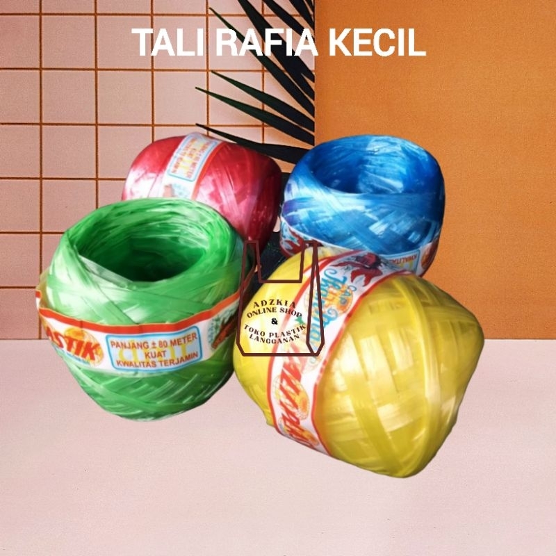 

Tali Rafia Kecil Warna Random