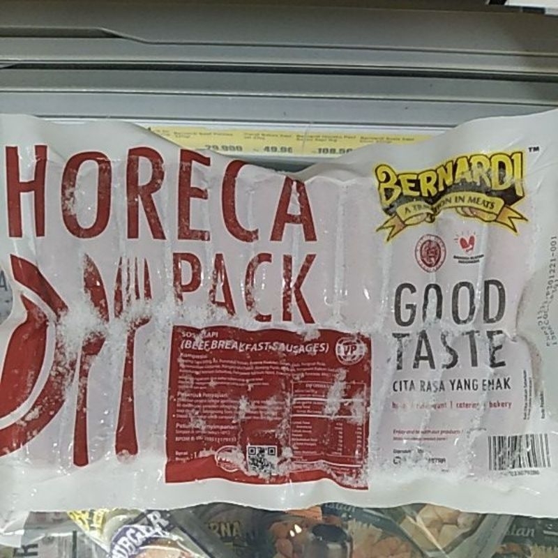 

Bernarid Horeca Pack beef Breakfast VP | Berat 1kg