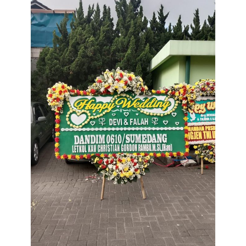 bunga papan murah bandung/karangan bunga papan bandung