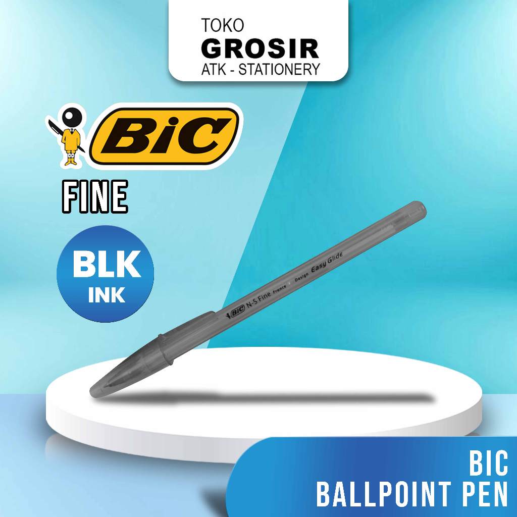 

BIC Pen N-S Fine 0.7mm/ Ballpoint Fine Ukuran 0.7mm - BLACK