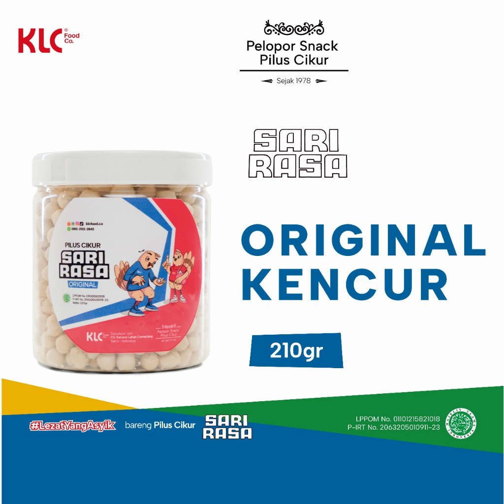 

Pilus / Sukro Cikur Toples Sari Rasa / KLC Snack / Makanan Ringan Murah