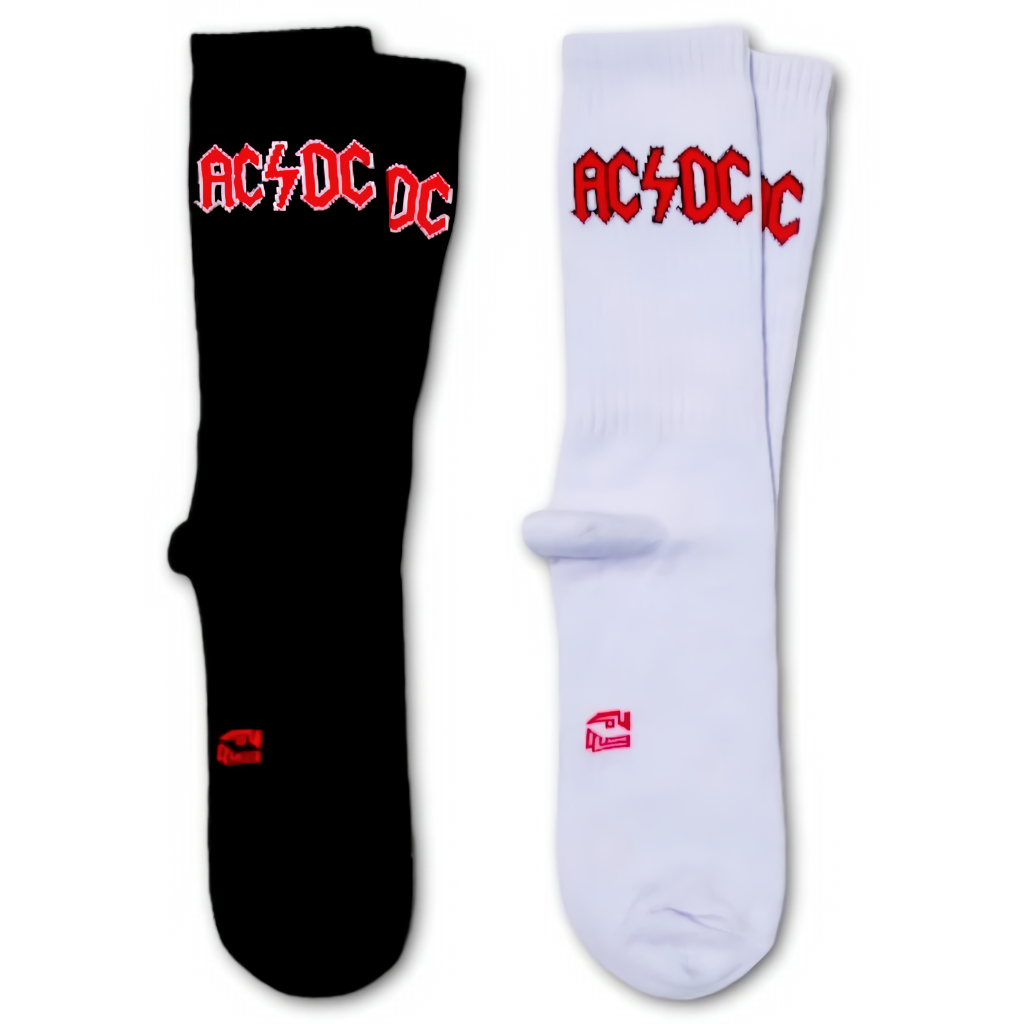 Kaos Kaki Motif ACDC / Kaos Kaki ACDC / Kaos Kaki Motif ACDC Premium / Kaos Kaki Murah ACDC