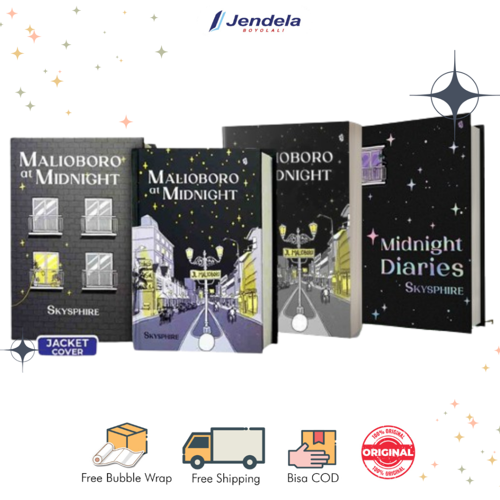Novel Malioboro at Midnight Melukis Semesta Midnight Diaries - Skysphire Terbaru Original Hardcover