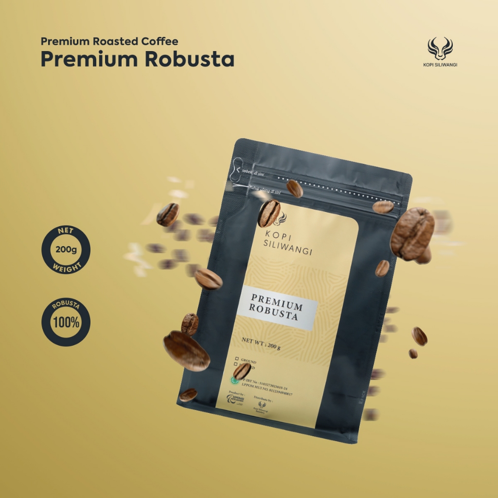 

KOPI SILIWANGI - Biji Robusta Java Preanger Espresso Based 200g