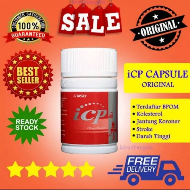 ICP TASLY Capsule Asli Original isi 30 Kapsul