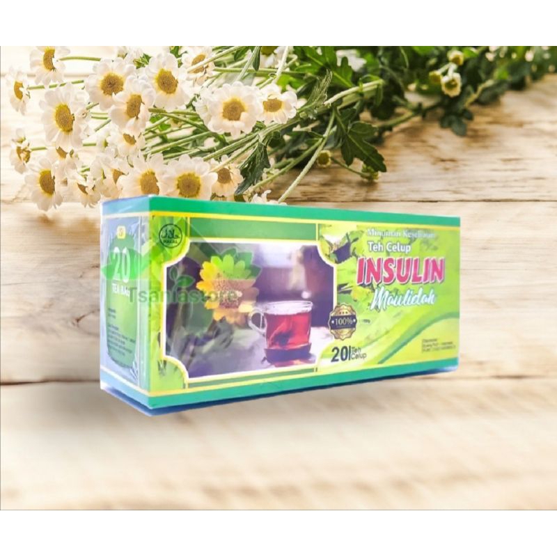 

TEH CELUP DAUN INSULIN / TEH HERBAL DAUN INSULIN ISI 20 KANTONG