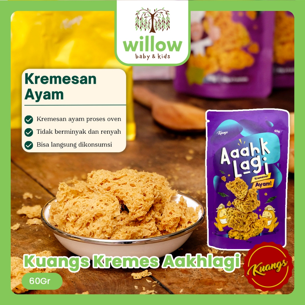 

Makanan Instan - Kuangs Kremes Aakhlagi 60Gr