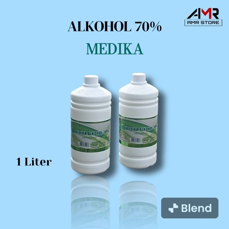 ALKOHOL 70% Medika 1Liter ORIGINAL