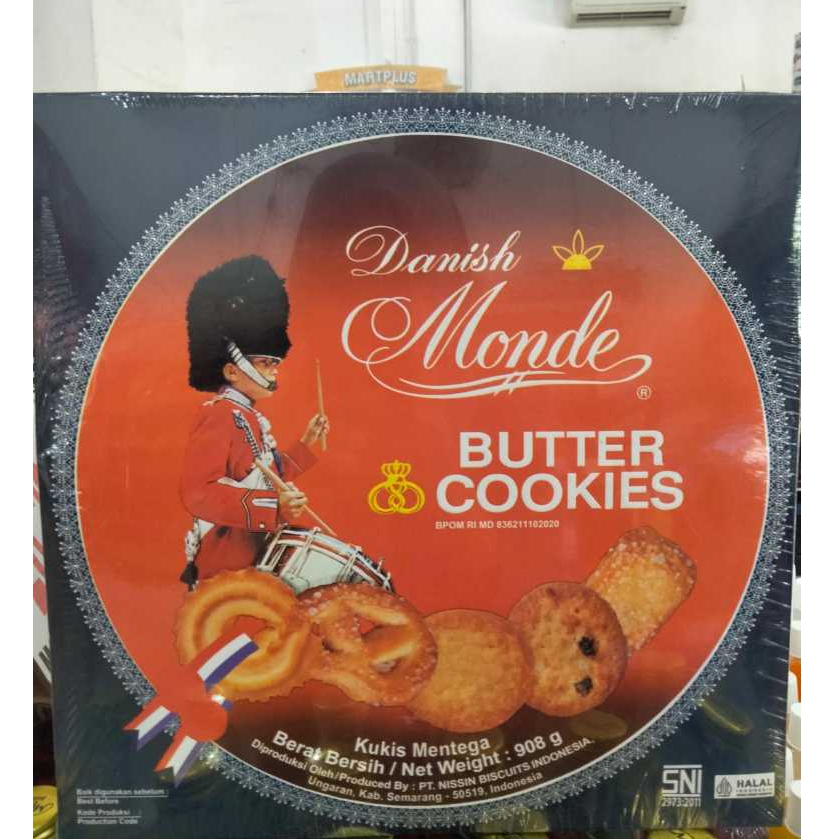 MONDE BUTTER COOKIES 908GR