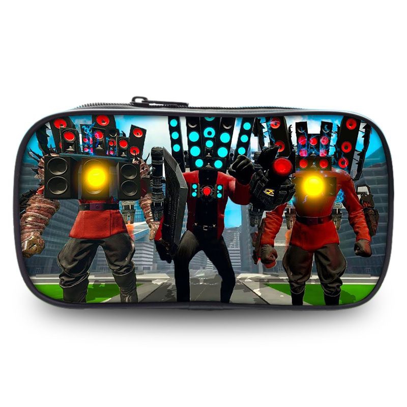 

Skibidi toilet- pensil bag/kotak pencil// tas pensil spikerman-tv man skibiditoilet