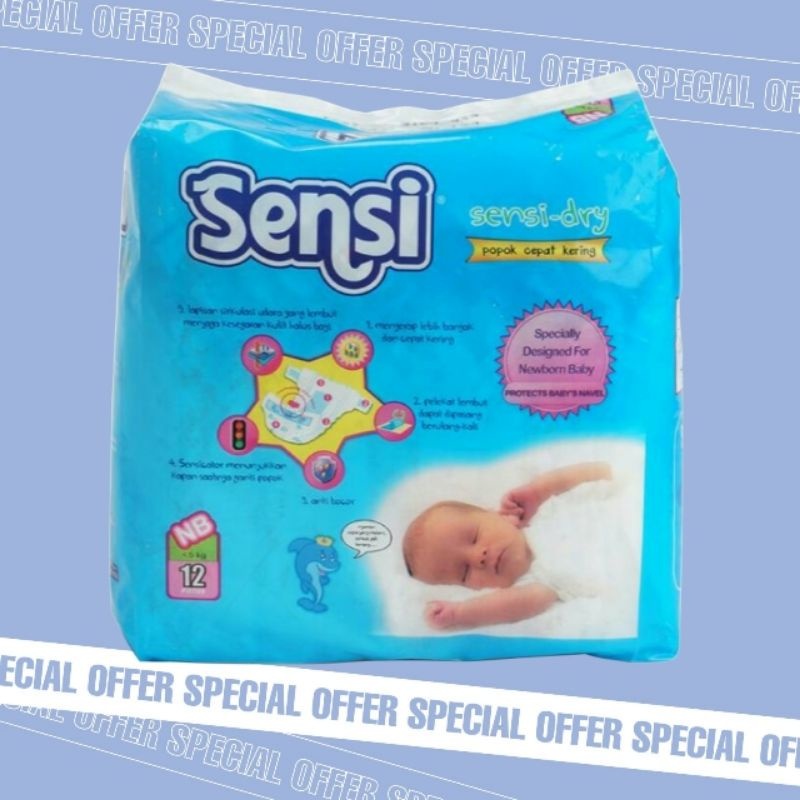 Diapers Popok Bayi Sensi NB