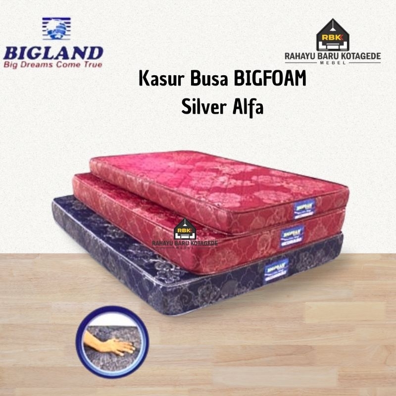 Kasur busa Bigfoam SA Garansi 10thn Ukuran 160 x 200 Jogja