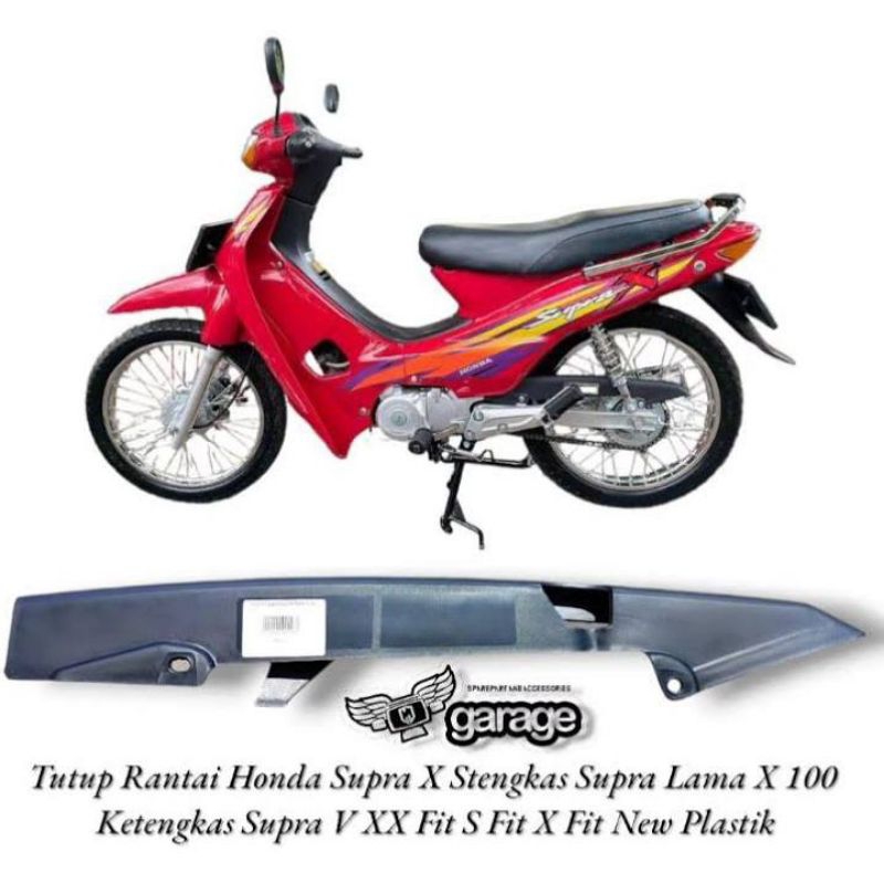 cover tutup rantai pelindung rantai Supra x lama Supra x 100